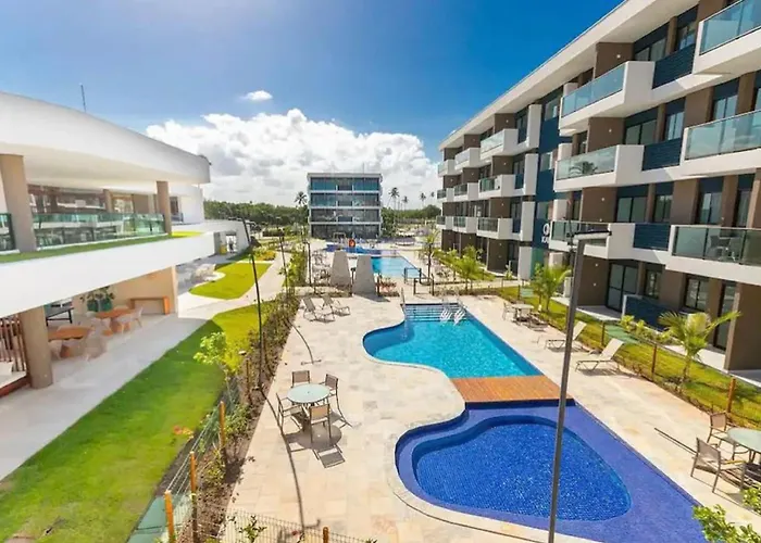 Flat Makia Beach Experience 118C - Muro Alto - Pôrto das Galinhas